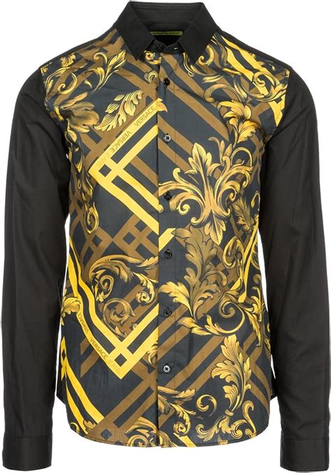 camisas versace amazon|camisa versace para hombre.